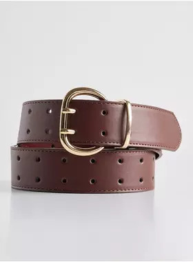 Double Perforated Denim Belt | Torrid (US & Canada)