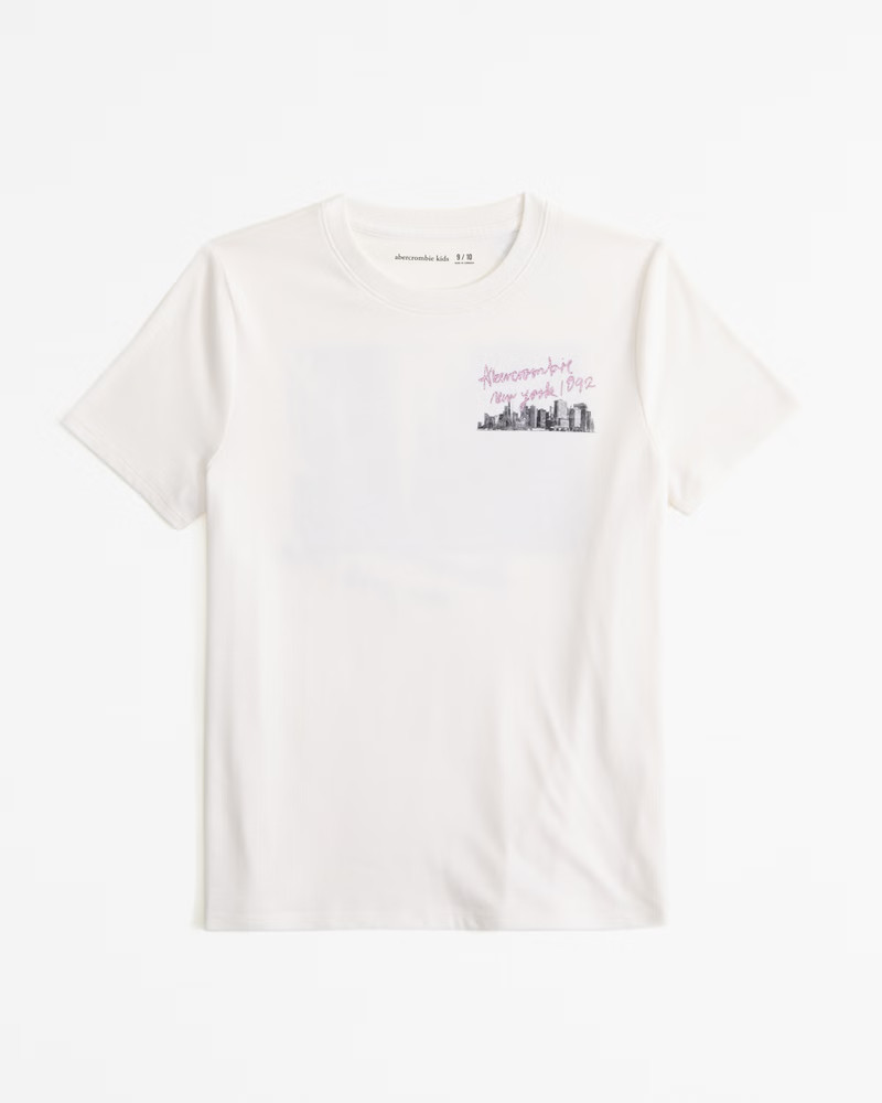 oversized graphic logo tee | Abercrombie & Fitch (US)