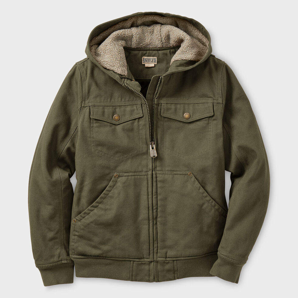 Women's Superior Fire Hose Insulated Hooded Jacket | Duluth Trading Company