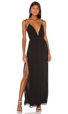 superdown Natasha Maxi Dress in Black from Revolve.com | Revolve Clothing (Global)