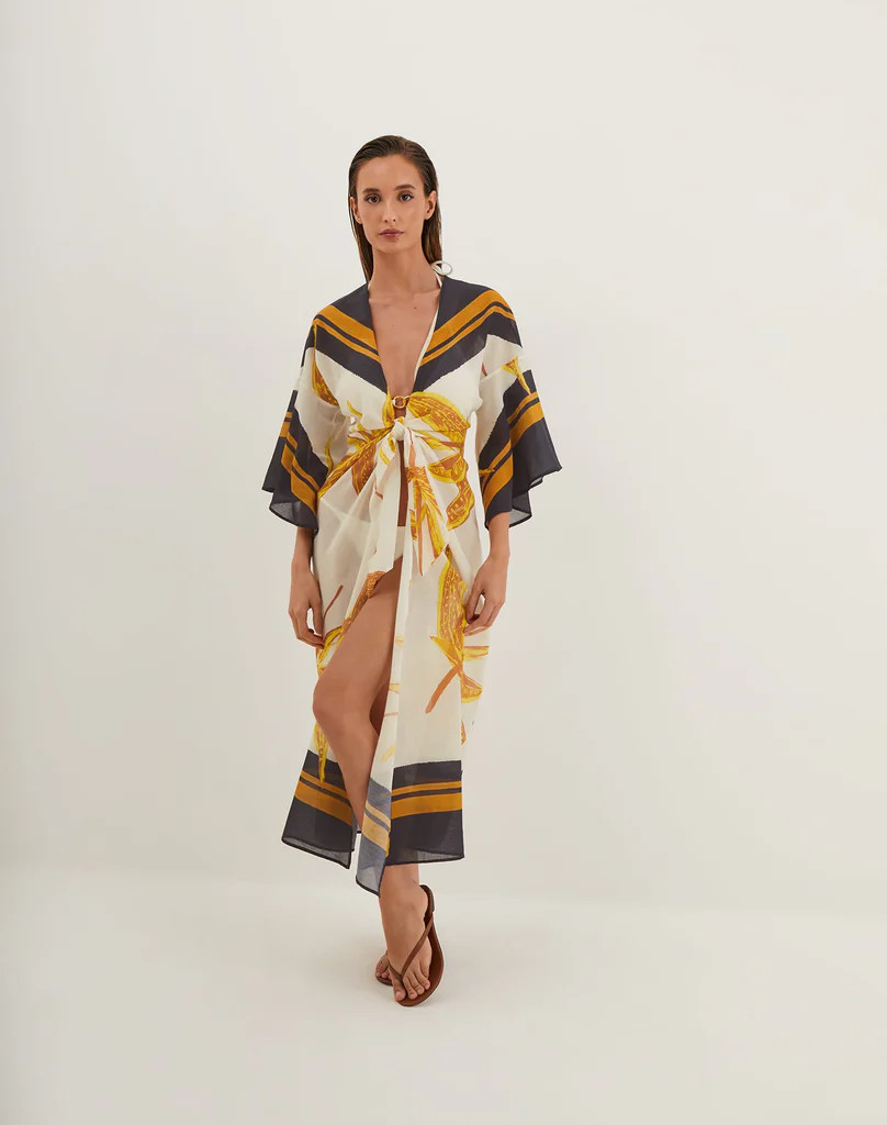 Perola Long Caftan | ViX Swimwear