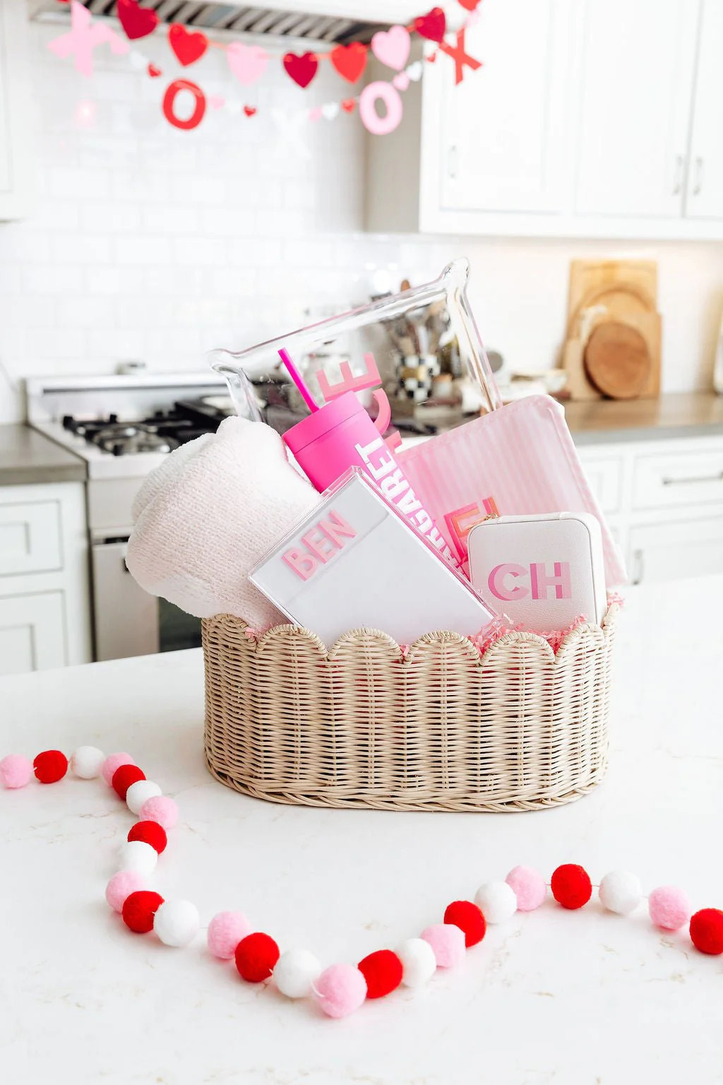 Acrylic Notepad Holder | Sprinkled With Pink