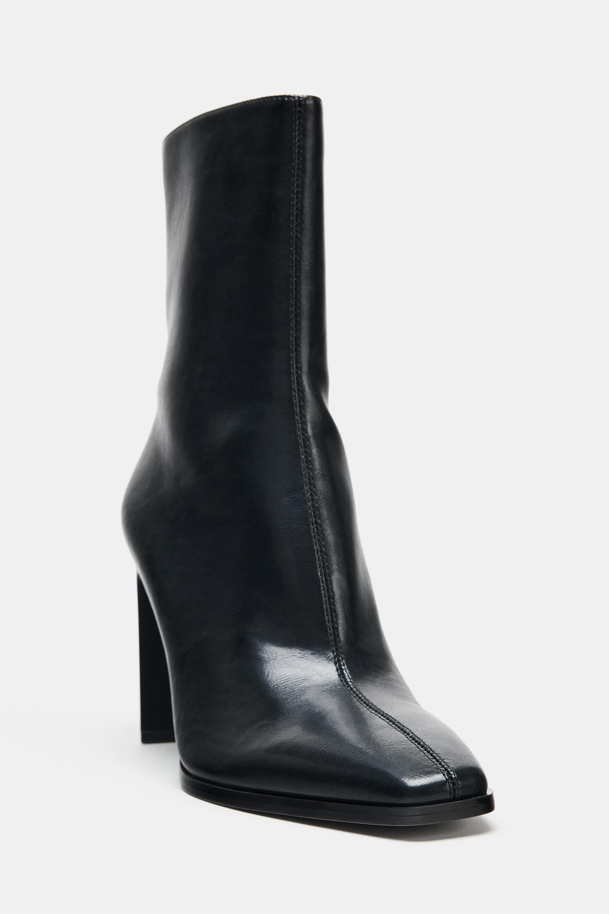 HEELED ANKLE BOOTS | Zara UK
