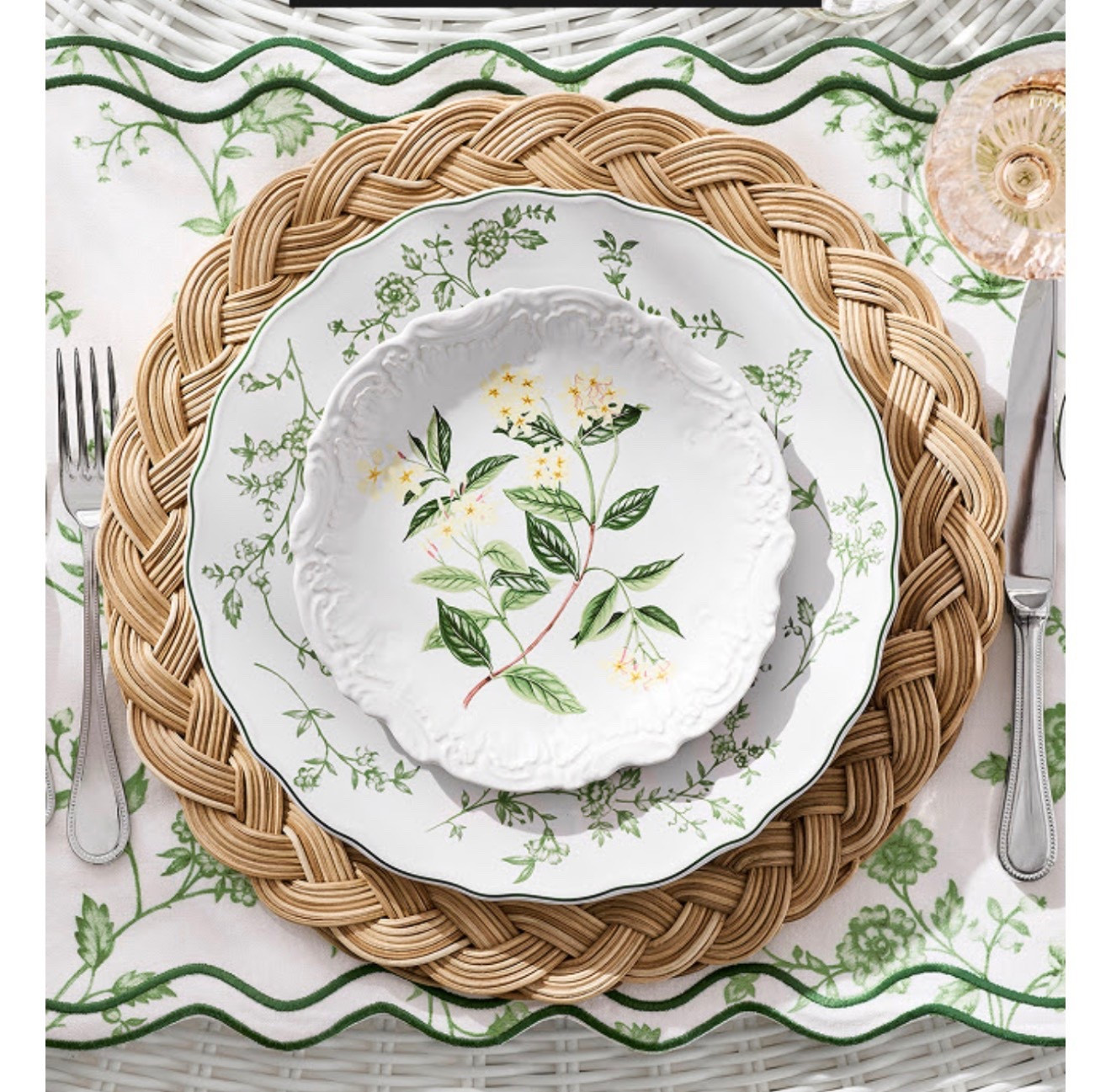 AERIN x Williams Sonoma Meadow Lace Salad Plates

Designed in collaboration with style icon Aerin Lauder, each of these Meadow Lace salad plates showcases its own floral design. Crafted in Portugal by skilled artisans, the glazed stoneware pieces transition easily from casual meals to elegant gatherings.

#LTKMothersDay #LTKSeasonal #LTKHome