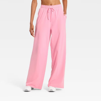 Women's Washed Jersey Wide Leg Pants - JoyLab™ | Target