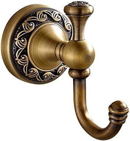 Leyden Antique Brass Towel Hook, Bathroom Robe Hooks, Wall Mounted Retro Single Door Coat Clothes... | Amazon (US)