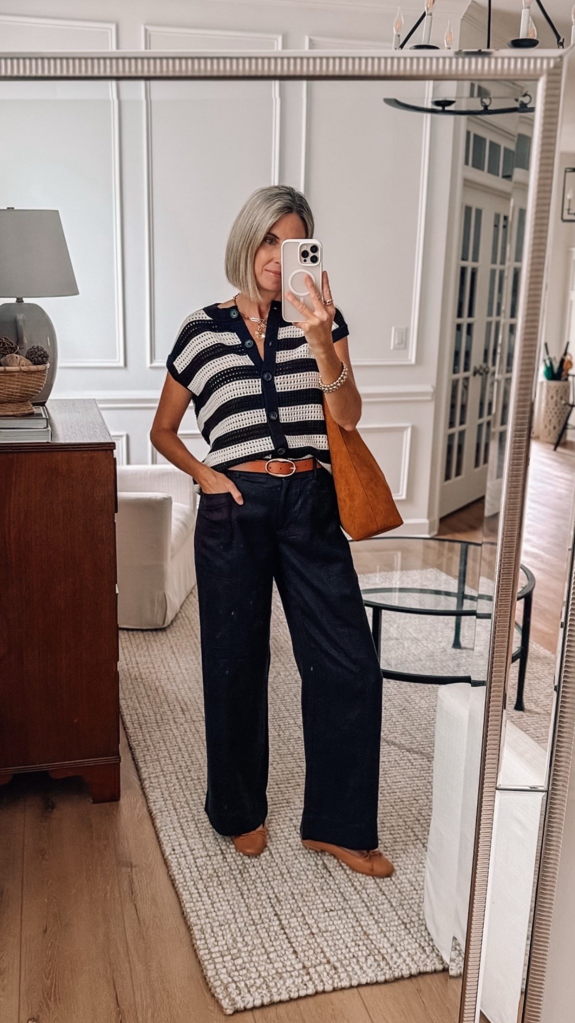 Business casual workwear - loving this crochet sweater top! Pairs perfectly with jeans and sneakers too. Dress it up or down. Comes in other colors - wearing an XS. 





Teacher outfit idea 
Target style 

#LTKStyleTip #LTKFindsUnder50 #LTKWorkwear