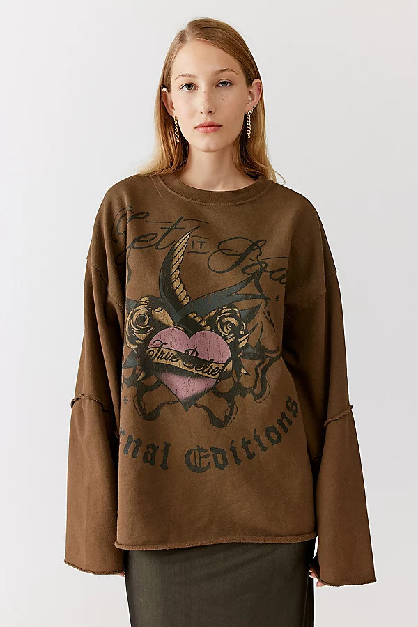 Let It Soar Seamed Pullover Sweatshirt | Urban Outfitters (US and RoW)