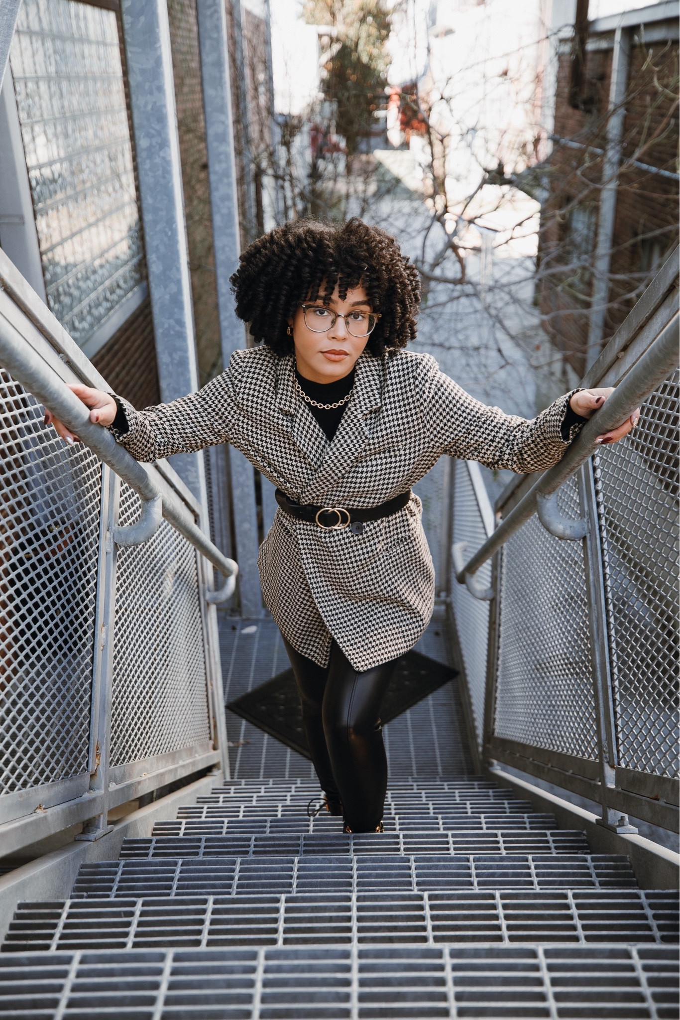 Fall outfit// winter outfit// leather pants// blazer outfit// houndstooth blazer

#LTKStyleTip #LTKFindsUnder50 #LTKFindsUnder100