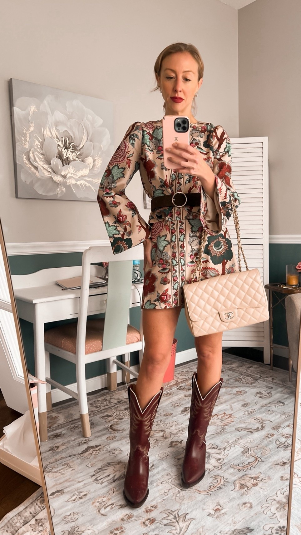 Tuckernuck set styled for Fall. 
Just add Burgandy boots, chocolate brown belt, gold earrings and neutral bag! 

#LTKShoeCrush #LTKSeasonal #LTKOver40