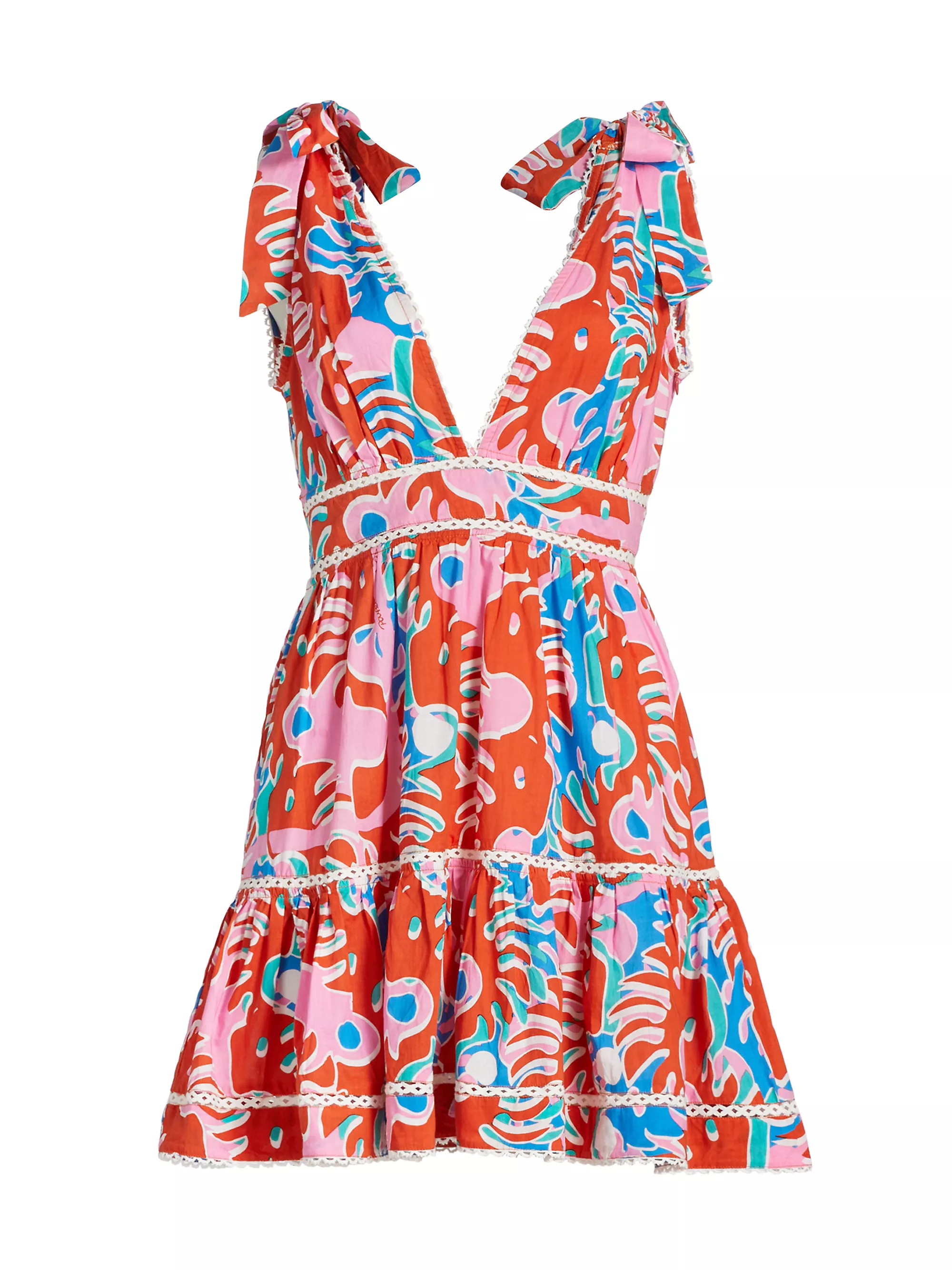 Cara Bow Minidress | Saks Fifth Avenue