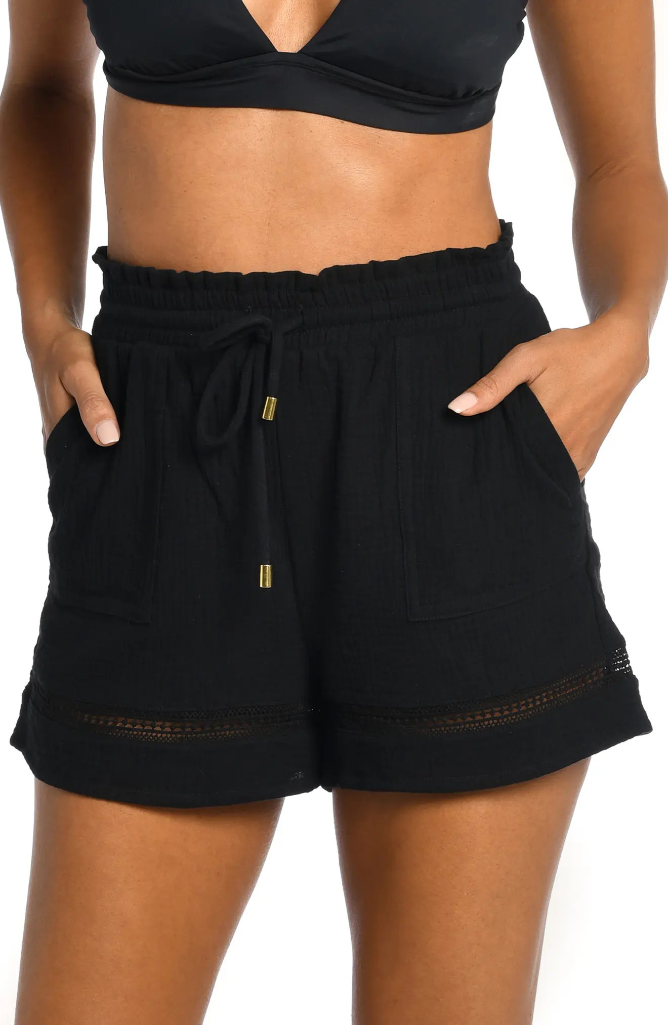 Beach Cotton Cover-Up Shorts (Women) | Nordstrom | Nordstrom