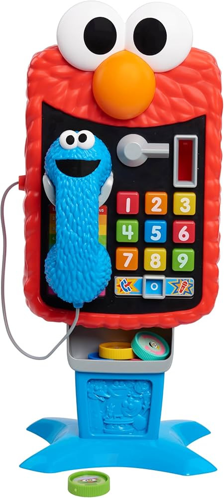 Sesame Street Elmo\u2019s Sing & Learn 17.5 Inch Playphone, Learning and Education, Kids Toys for... | Amazon (US)