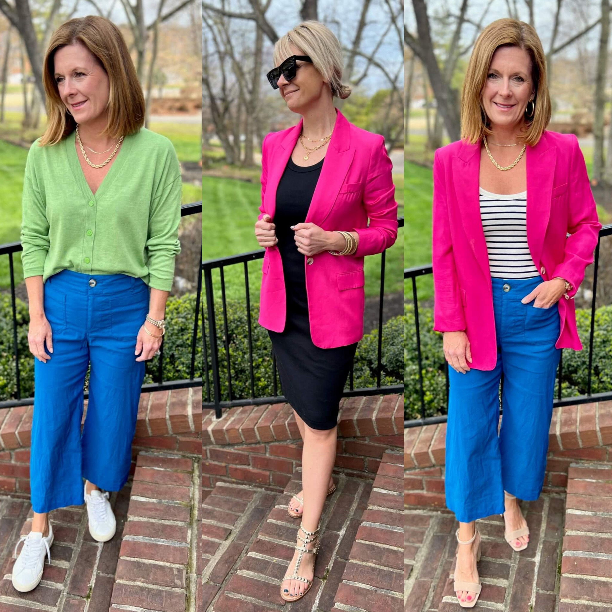 Colorblocking 💙💚💗

#LTKworkwear #LTKSeasonal #LTKstyletip