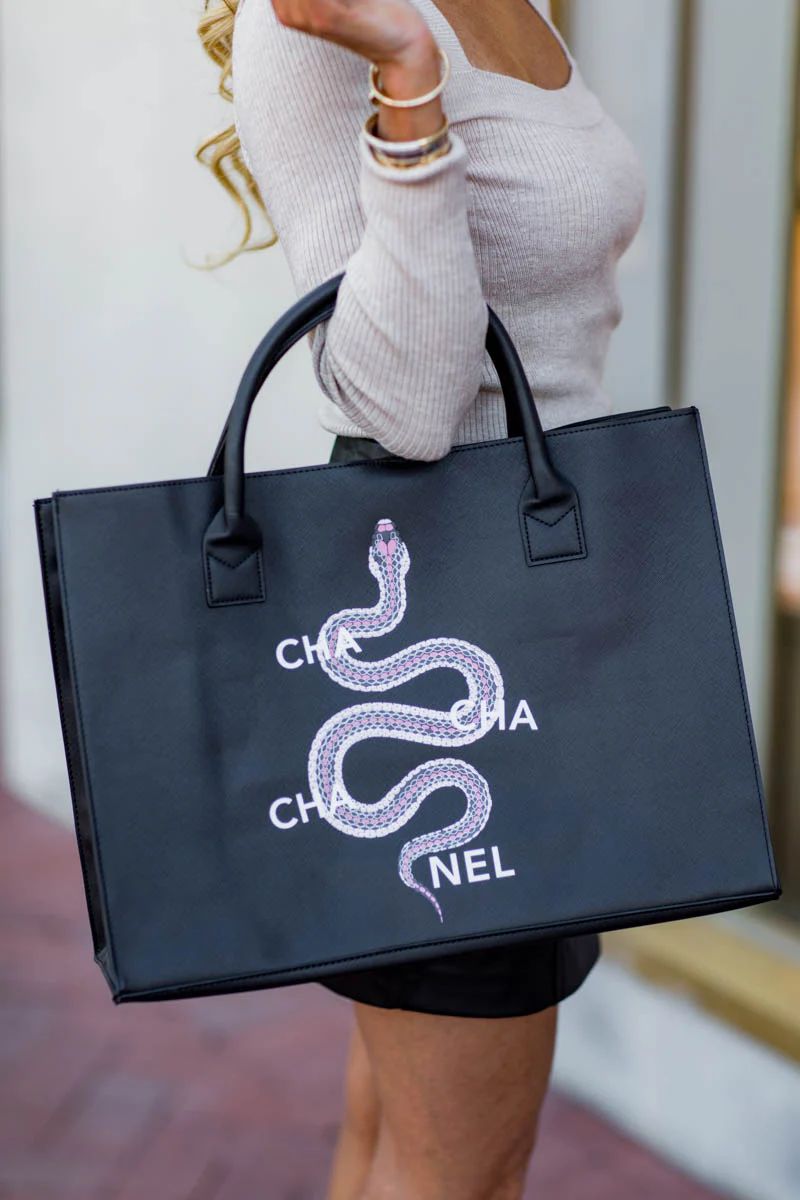 Cha Cha Nel Tote- Black | Avara