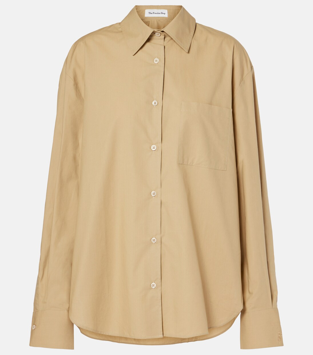 Lui oversized cotton shirt | Mytheresa (US/CA)