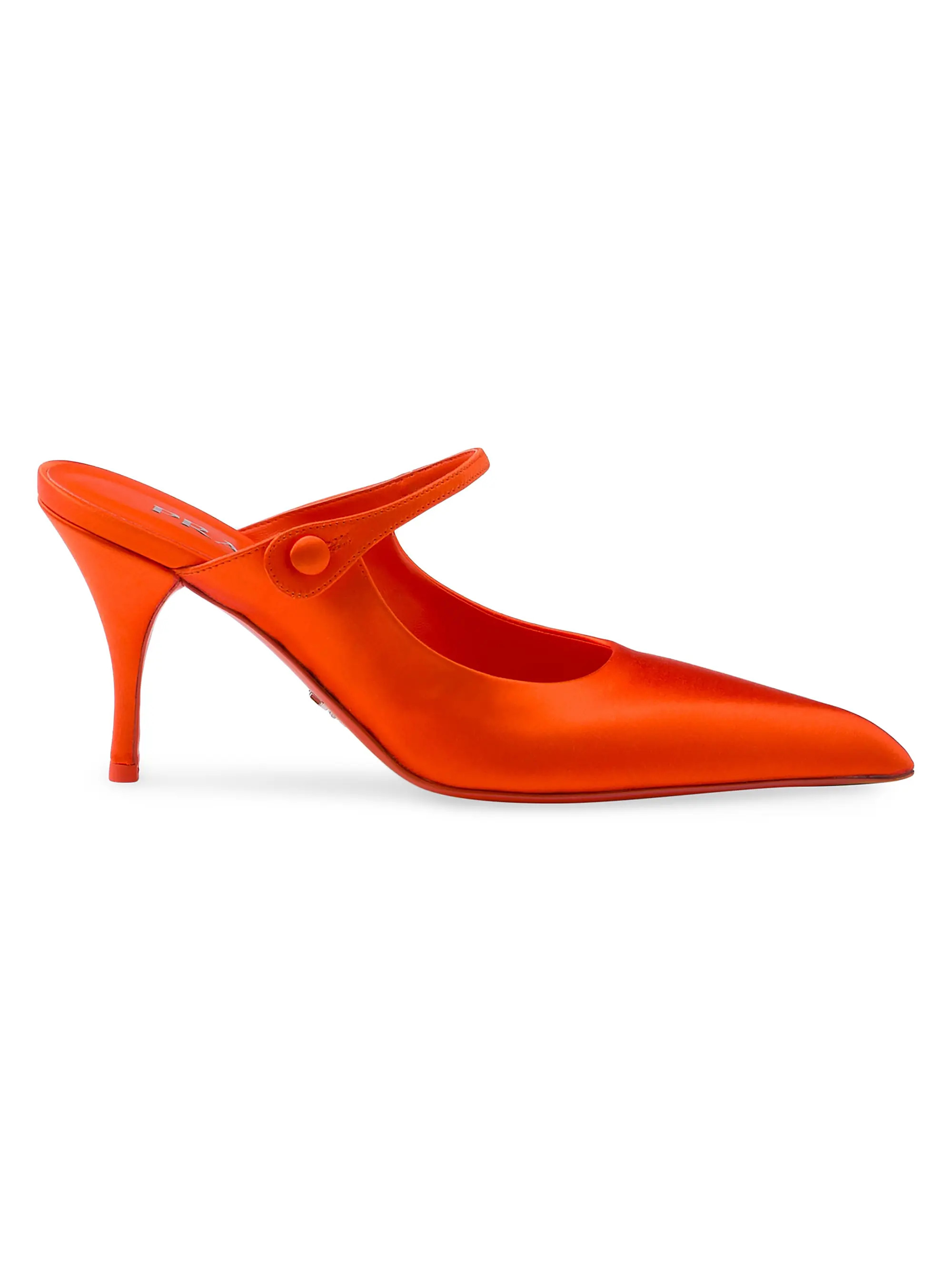 Satin High Heeled Mules | Saks Fifth Avenue