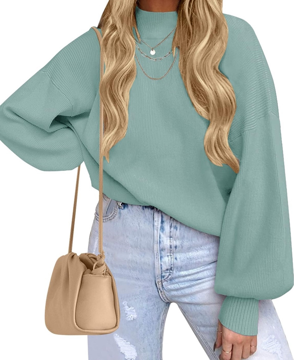 Turtleneck sweater for all, comes in a variety of colors and patterns! 

#LTKstyletip #LTKunder50 #LTKSeasonal