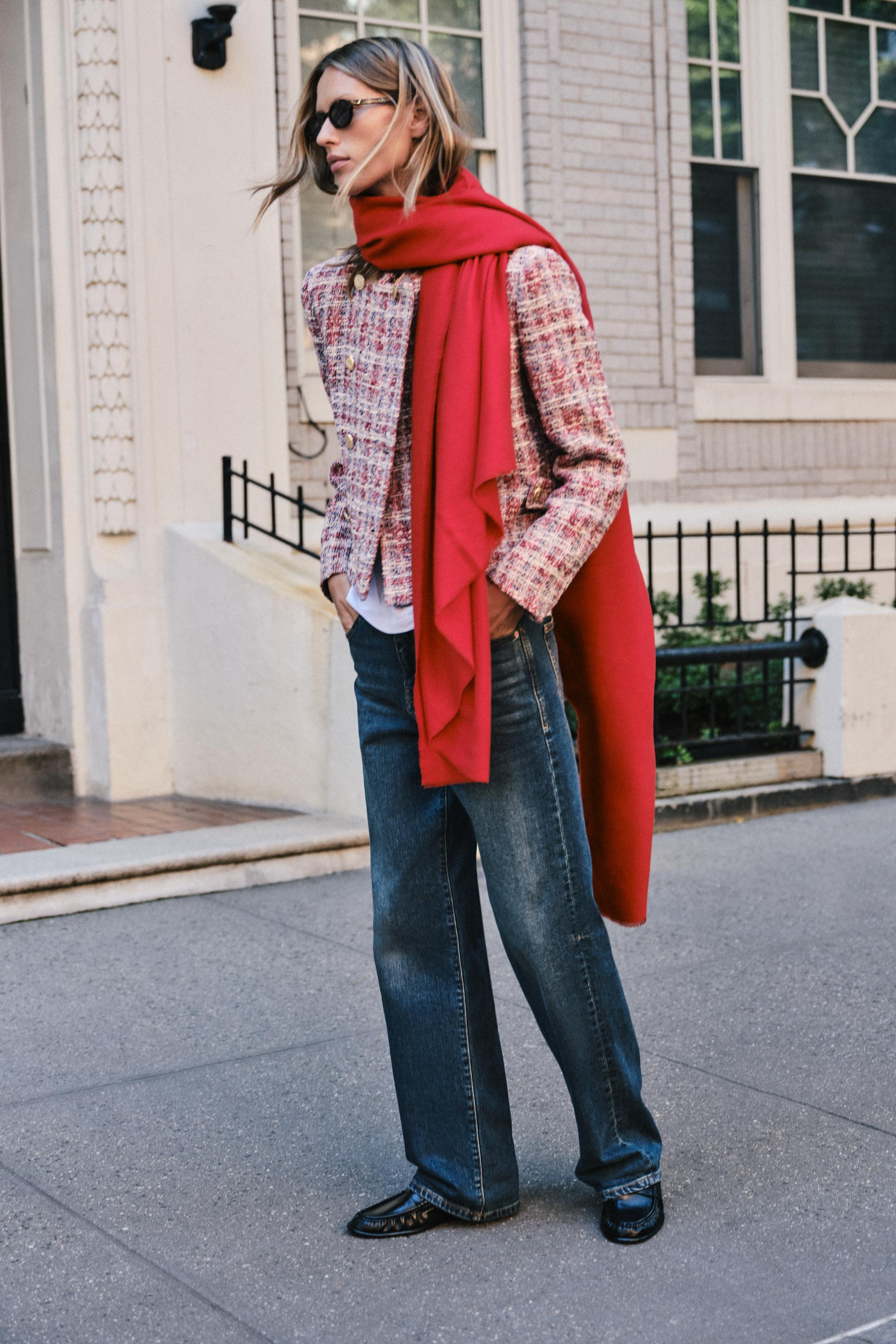 STRUCTURED CROPPED BLAZER | Zara US