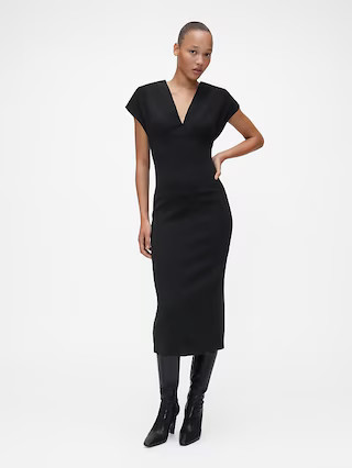 GapStudio Structured Midi Dress | Gap (US)