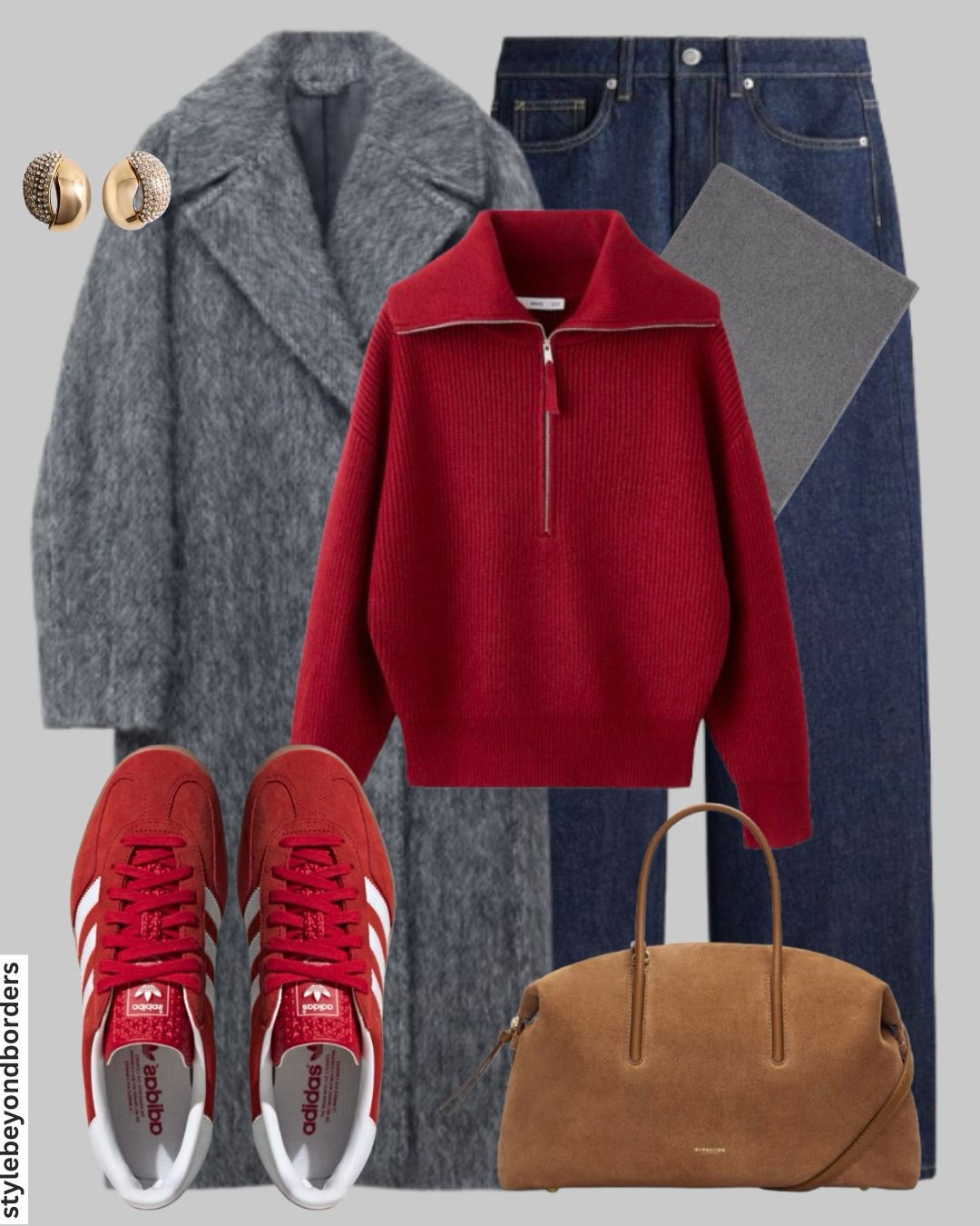 Everyday winter outfits ❤️✨


Tags: winter outfit, grey wool maxi coat, red zipper jumper, argyle knit sweater, blue jeans, red adidas, DeMellier handbag, brown twill trousers, khaki jumper, black dress, brown ankle boots, black dress, H&M, Zara, Mango, & other stories

#LTKfestive #LTKwinter #LTKstyletip