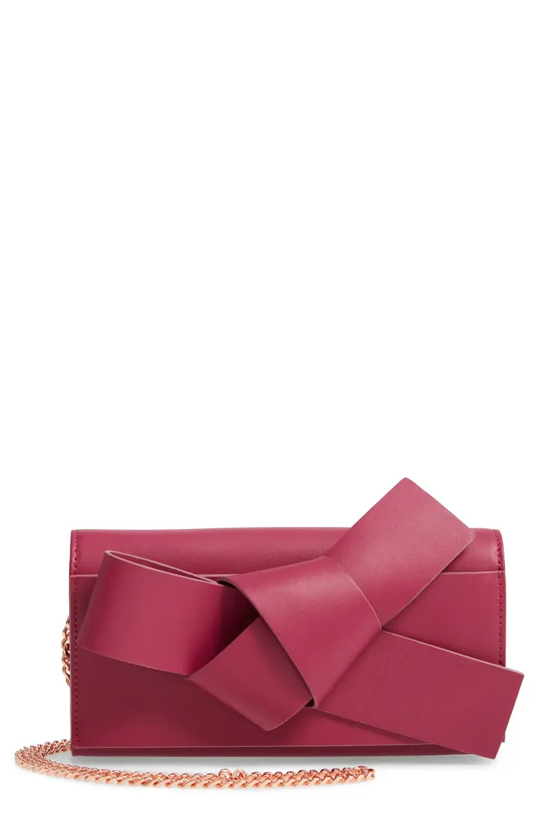 Knot Detail Wallet on a Chain | Nordstrom