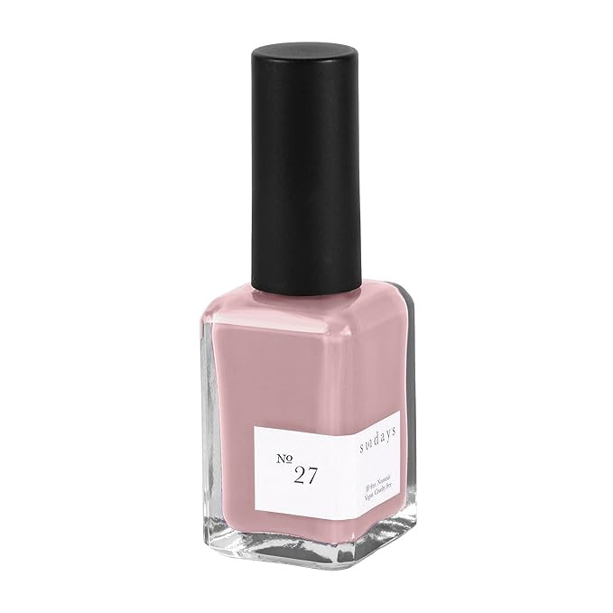 Sundays Non-Toxic Nail Polish, Glossy Shine Finish. No.27: Powder Rose, Vegan & Cruelty-Free, 1.7... | Amazon (US)