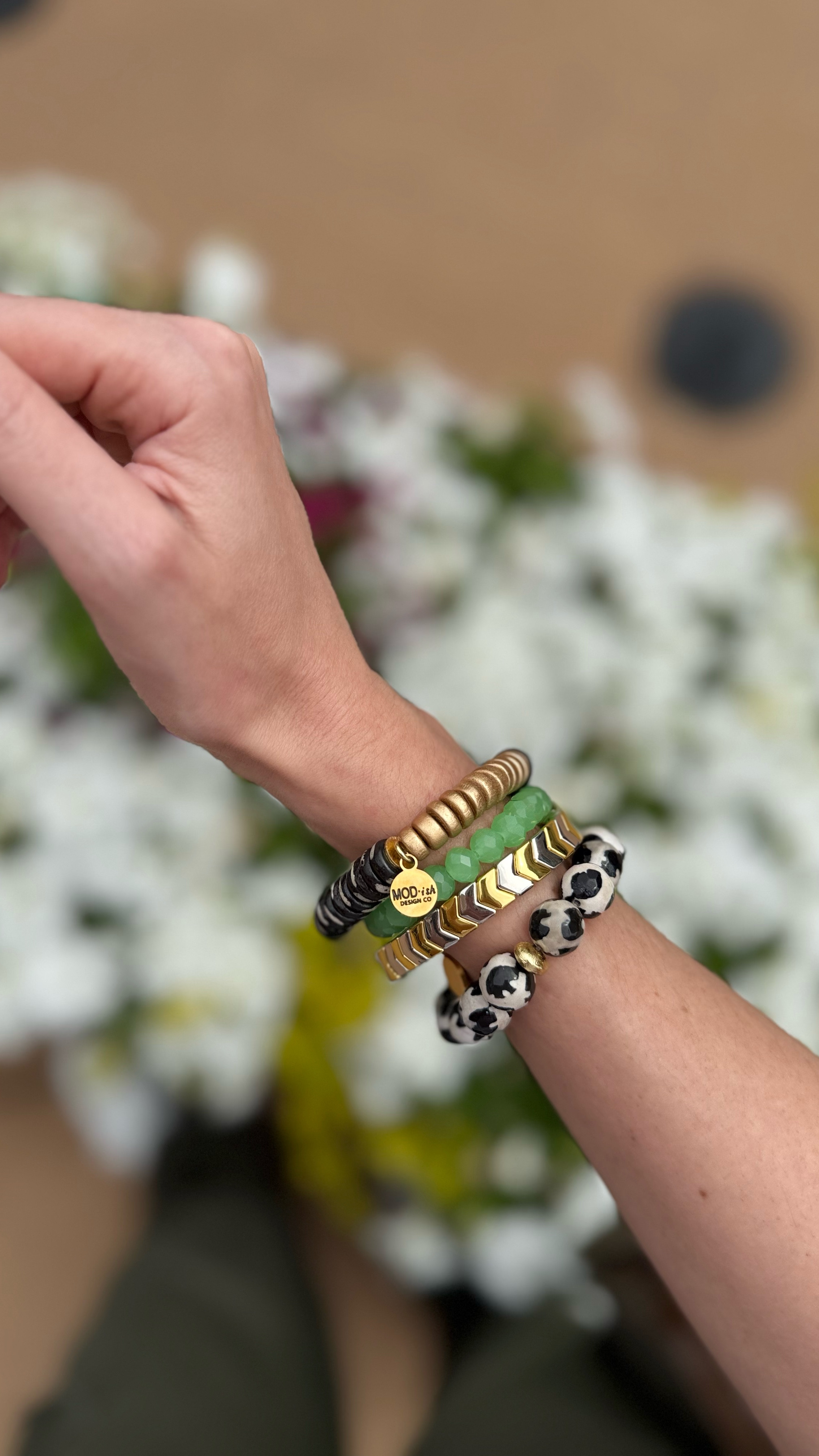 My go-to bracelet stack just leveled up 🔥 
These MODish Design Co pieces are bold, timeless, and way more affordable than they look. Layered with love—and all shoppable in my LTK 💛✨
💫 Tarnish-resistant & hypoallergenic
 🎁 A portion of proceeds supports foster care communities
 📲 Tap to shop the stack & see what else I’m loving from MODish!
 #ad #modishdesignco #liketkit @shop.ltk @modishdesignco

#LTKGiftGuide #LTKWorkwear #LTKWedding