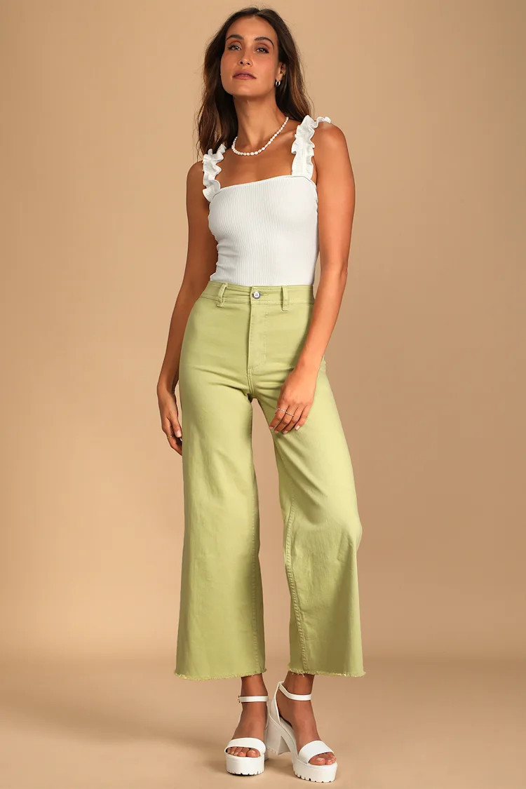 Musing About You White Ribbed Ruffle Strap Bodysuit | Lulus