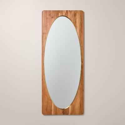24"x60" Wood Framed Oval Mirror - Hearth & Hand™ with Magnolia | Target