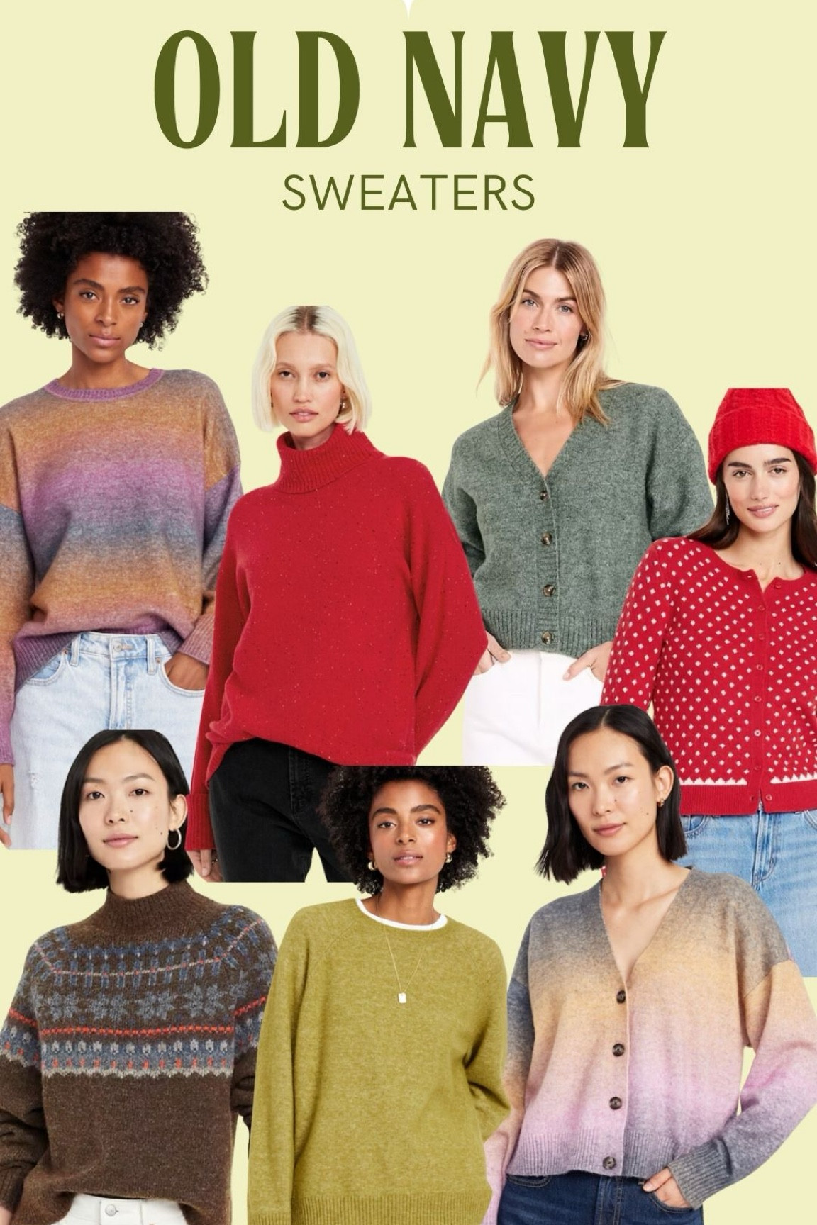 Here is a curation of a few of my favorite sweaters at Old Navy rn! They are currently having a 50% off sale until end of day 10/23. Most items have full availability in sizes XS-4X

#LTKFindsUnder50 #LTKSeasonal #LTKPlusSize