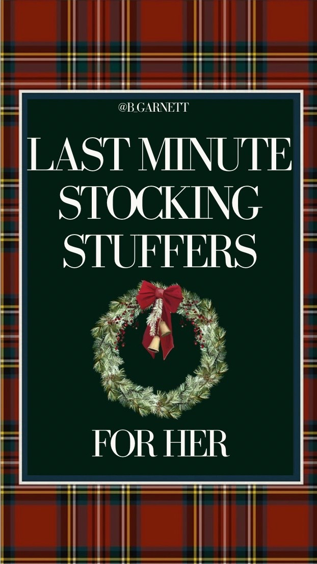 Last Minute Stocking Stuffer Ideas for her 

Stocking stuffers | gift for her | gift for beauty lovers | skincare | hair care 

#LTKHoliday #LTKGiftGuide #LTKselfcare