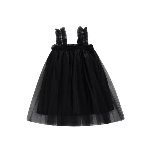 black tulle dress | elfin los angeles