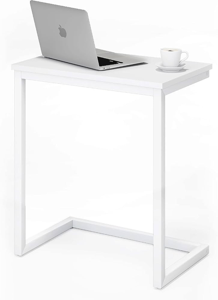 Sofa C Side End Table Wood Accent Couch Coffee Tray Snack Notebook Laptop Holder Over Bed Stand R... | Amazon (US)