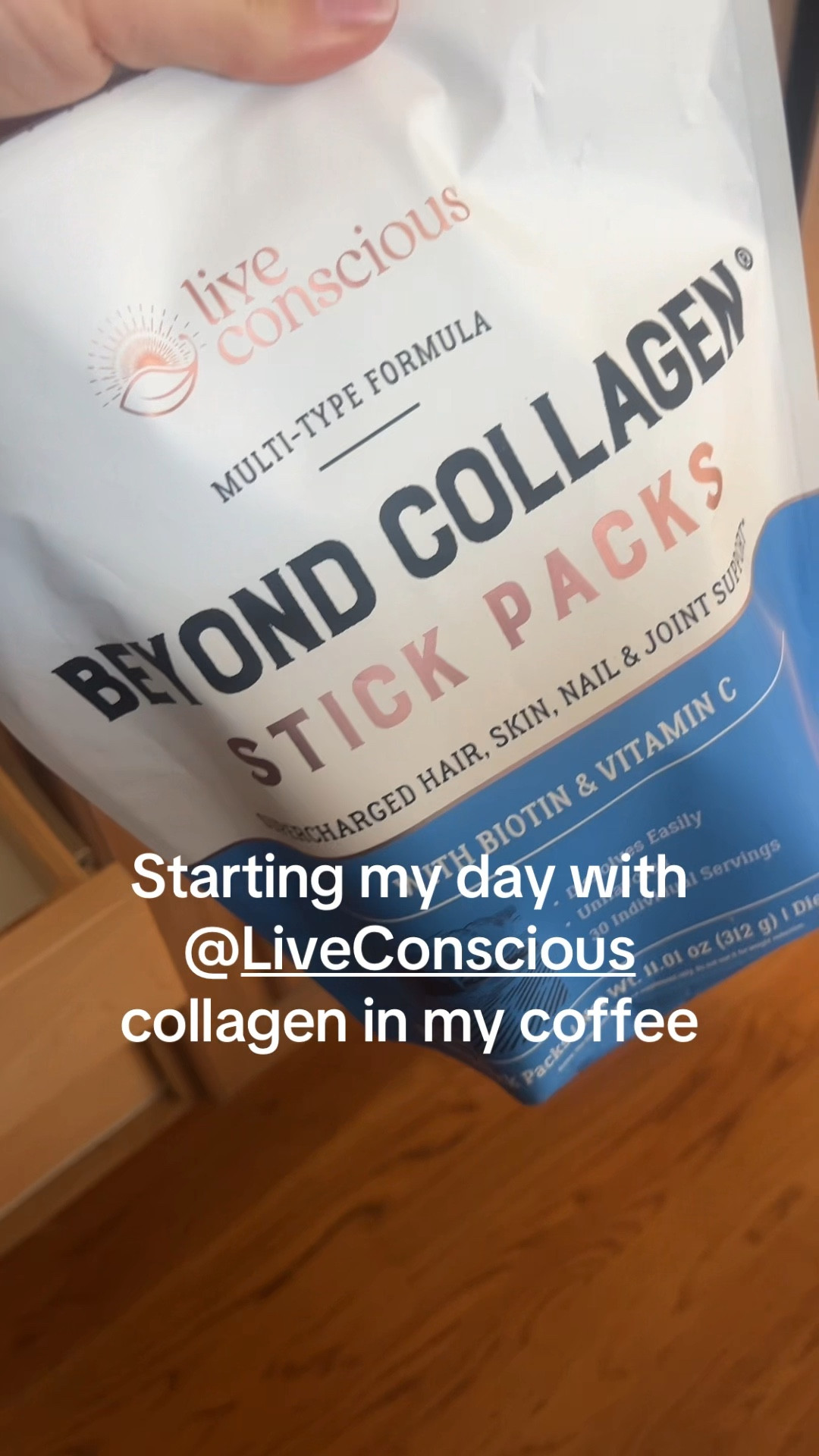 Live conscious beyond collagen packets