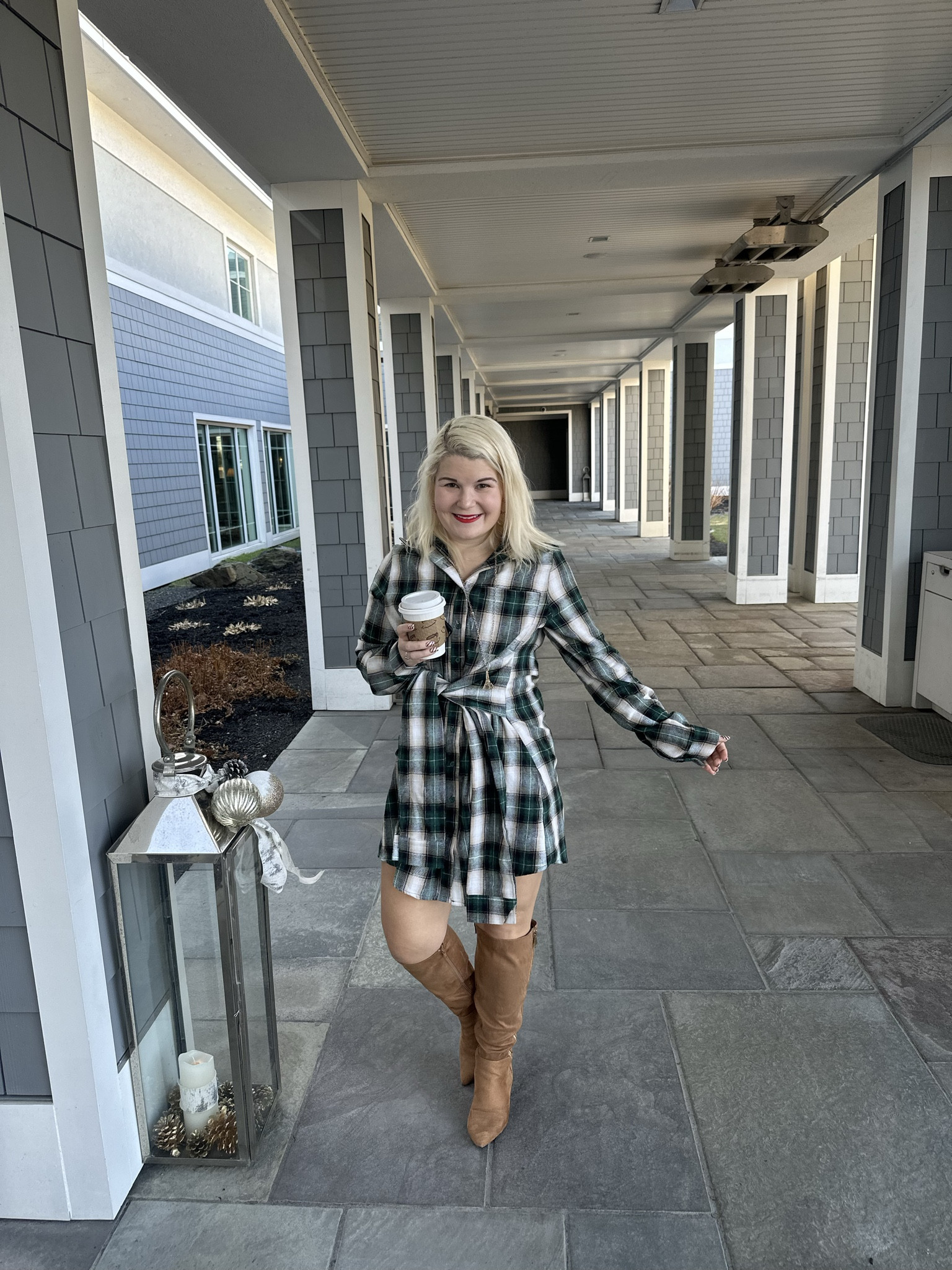 More plaid. ‘Tis the season. 

#LTKSeasonal #LTKPetite #LTKFindsUnder100