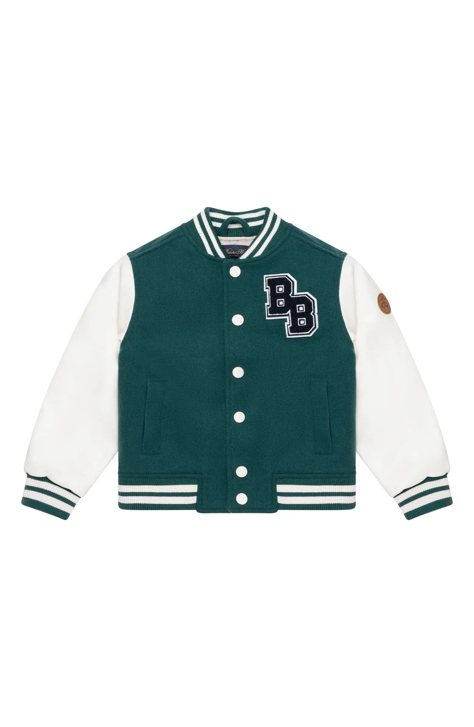 Brooks Brothers Kids' Varsity Jacket | Nordstrom | Nordstrom