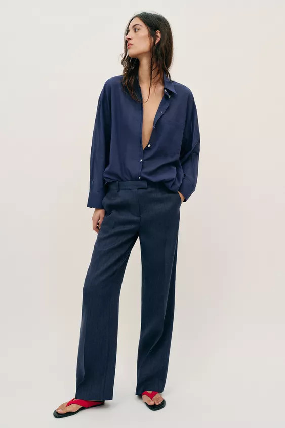 OVERSIZED COTTON SHIRT | Zara US