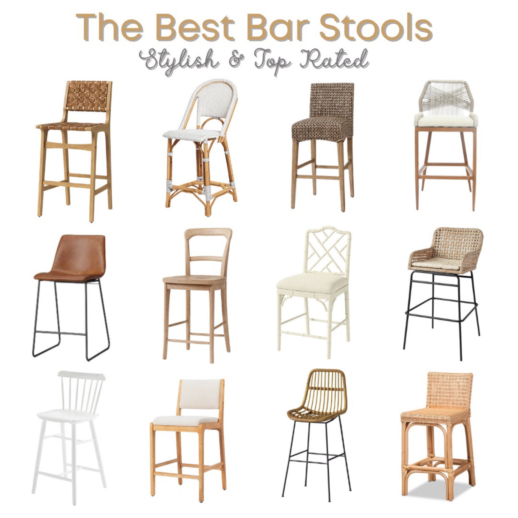 So many amazing deals on high quality bar
stools!

Bar stools, counter height stools, kitchen chairs, island stools, island chairs, coastal
bar stools, leather bar stools, white bar stools,
woven bar stools, rattan bar stools, wicker bar
stools, wood bar stools, barstools with back, counter height stool with back, comfortable bar stools

#LTKsalealert #LTKFind #LTKhome