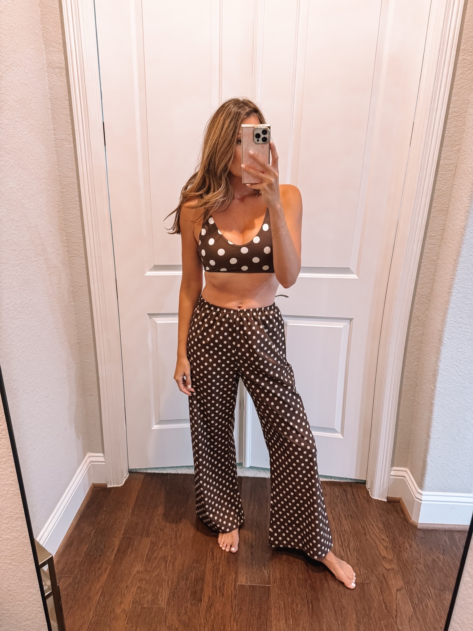Medium in top, small in pants
