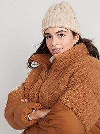 Sweater-Knit Beanie for Women | Old Navy (US)