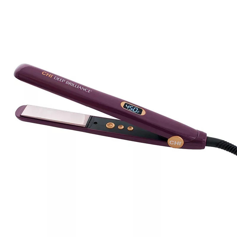 CHI Deep Brilliance Black Titanium 1-in. Hairstyling Iron, Size: 1"", Purple | Kohl's