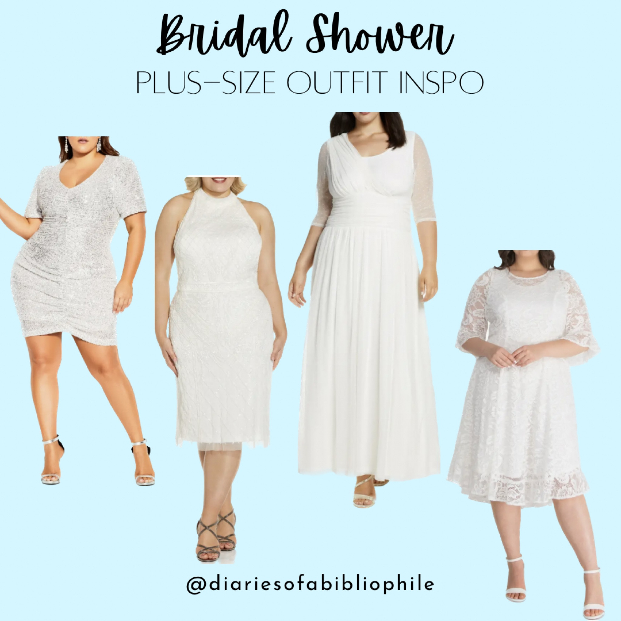 Bridal, bride, bridal shower, white dress, plus-size dress, plus-size bridal dress, plus-size bridal shower dress, plus-size white dress, plus-size bride

#LTKwedding #LTKcurves #LTKstyletip