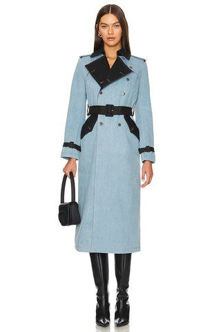 Denim Trench
                    
                    fleur du mal | Revolve Clothing (Global)