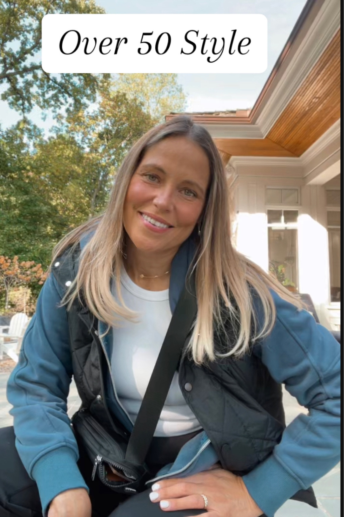 Walk to town OOTD #over50style #over40style 

#LTKmidsize #LTKover40 #LTKstyletip