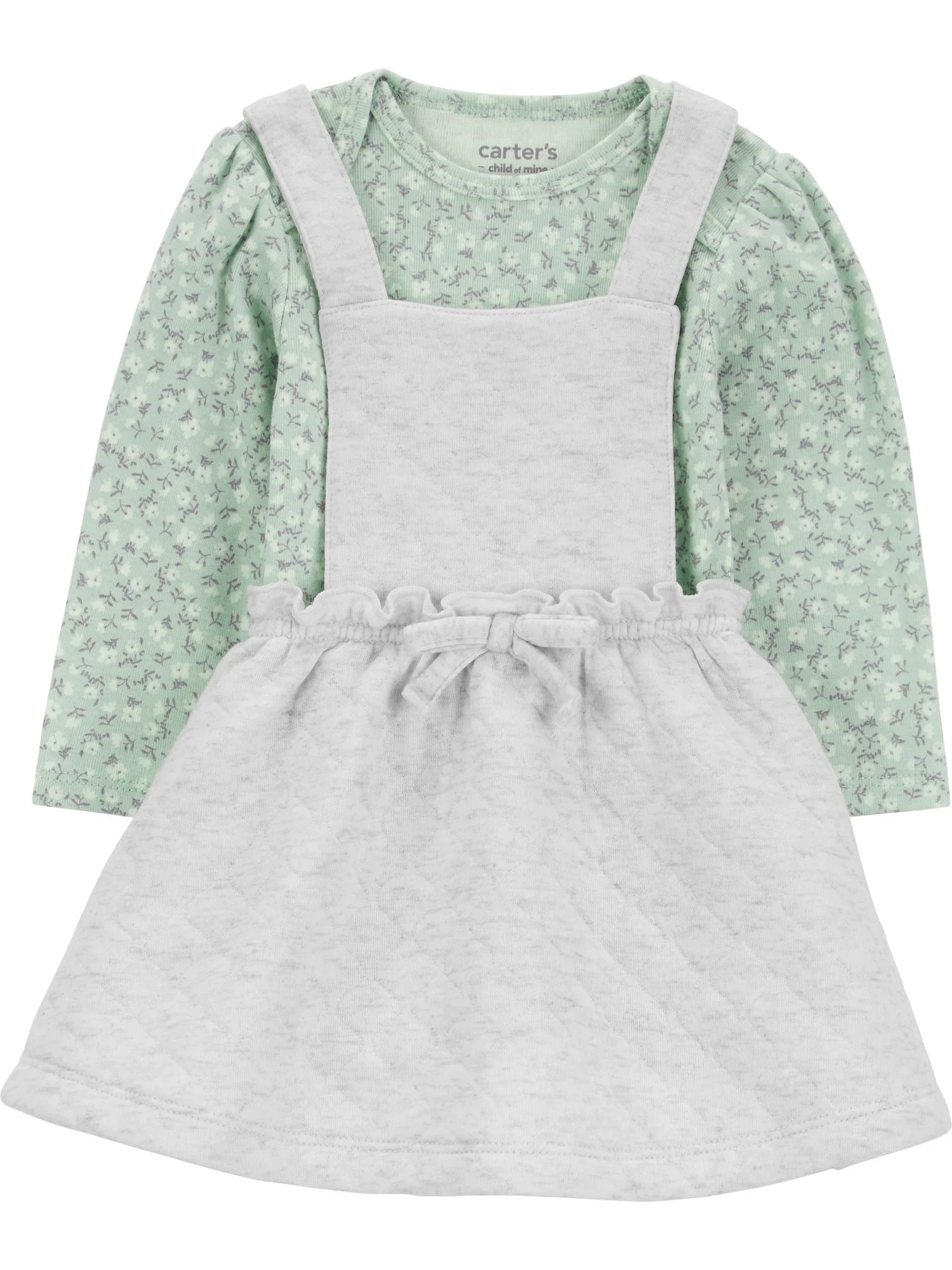Carter's Child of Mine Baby Girl Dress Set, 2-Piece, Sizes 0/3-24 Months | Walmart (US)