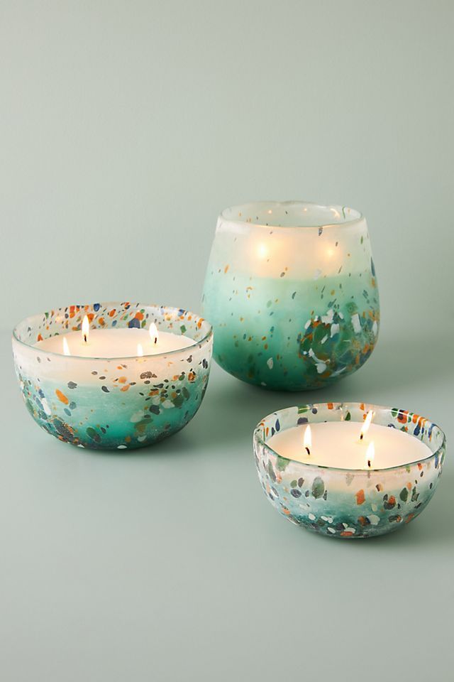 Confetti Glass Candle | Anthropologie (US)