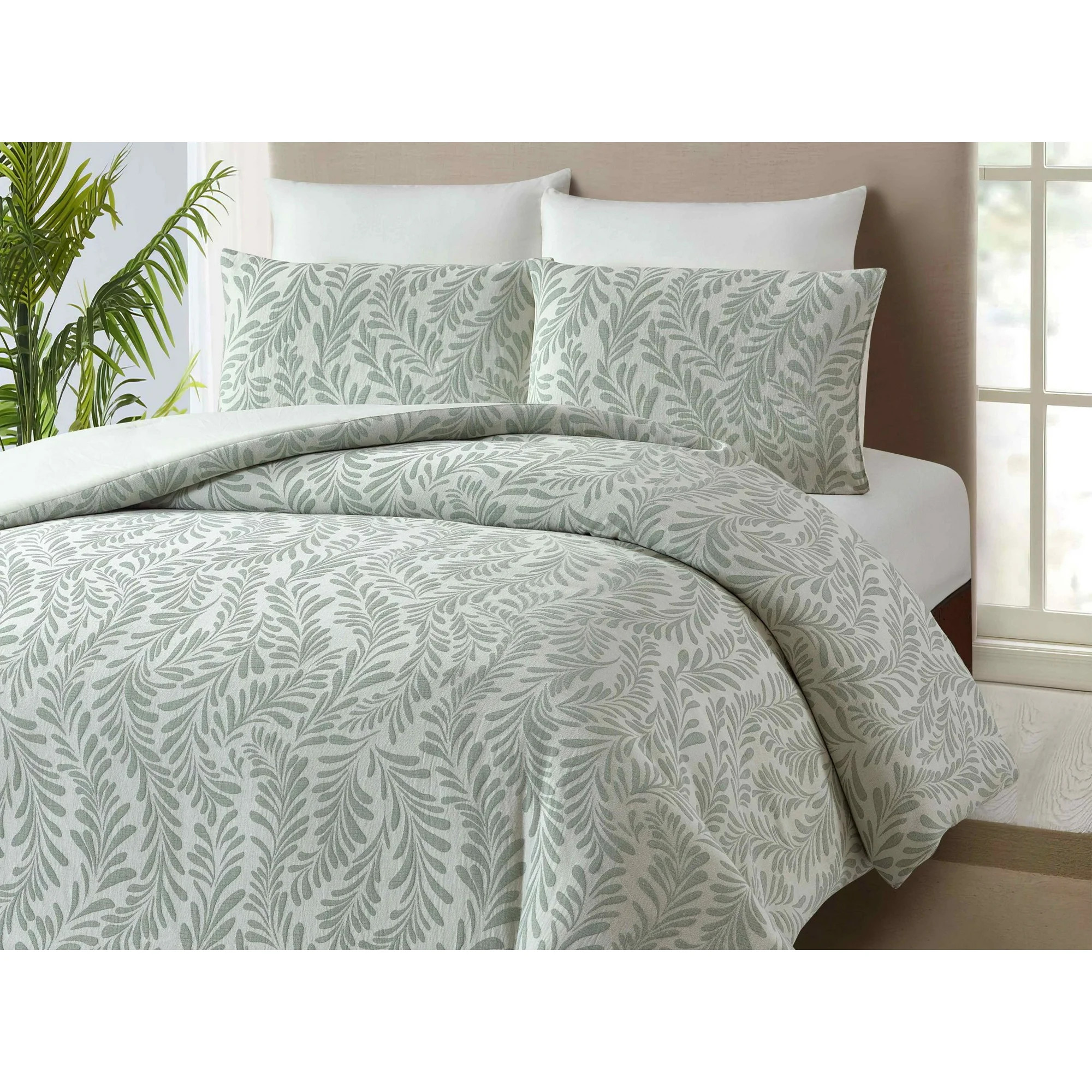 Better Homes & Gardens Botanical 3-Piece Comforter Set, Green, King, All Ages | Walmart (CA)