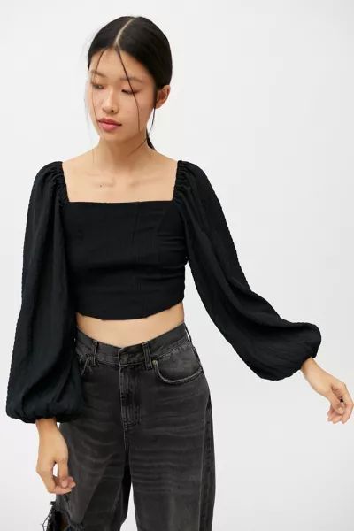 UO Claudia Blouse | Urban Outfitters (US and RoW)