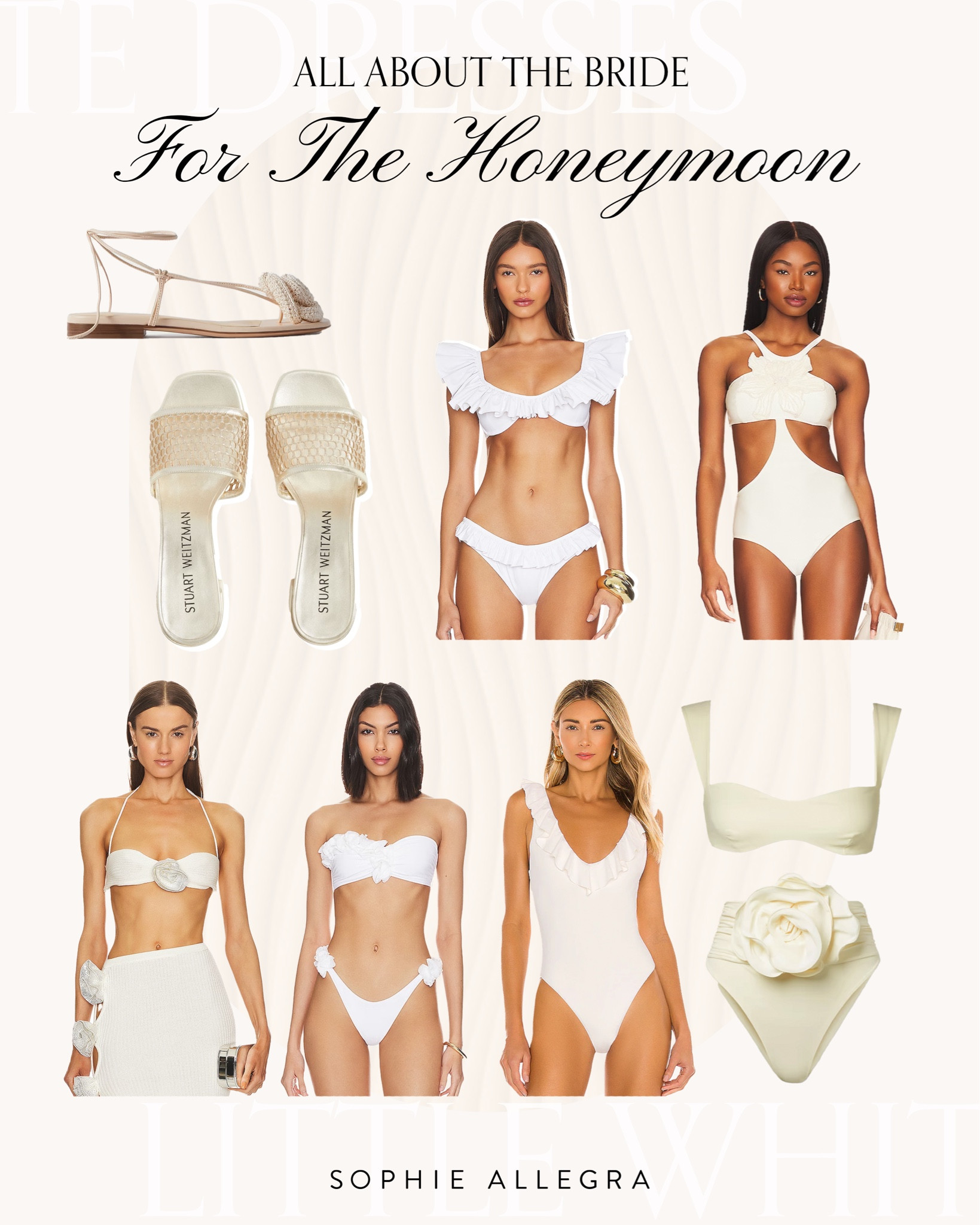 All about the bride. For the honeymoon #bride #white #honeymoon

#LTKwedding